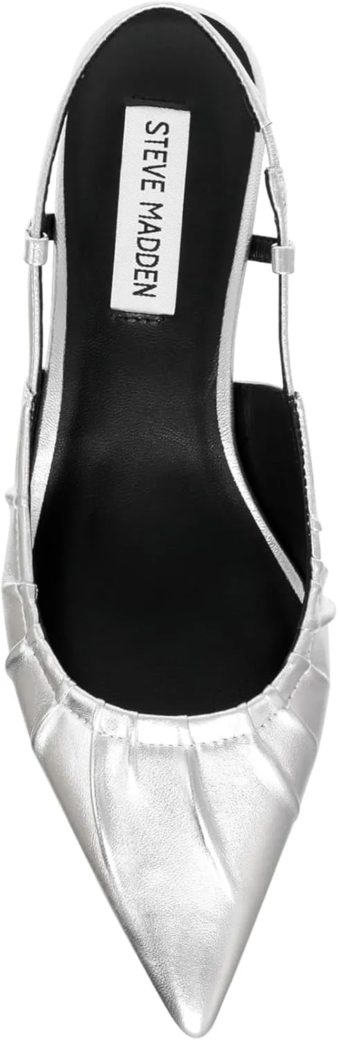 Steve Madden Women's Syrie Pump, Berry, 4