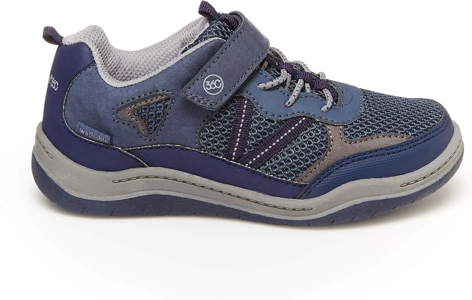 Stride Rite Girl's Naya Anti-Microbial Dual Width Insole Casual Sneaker