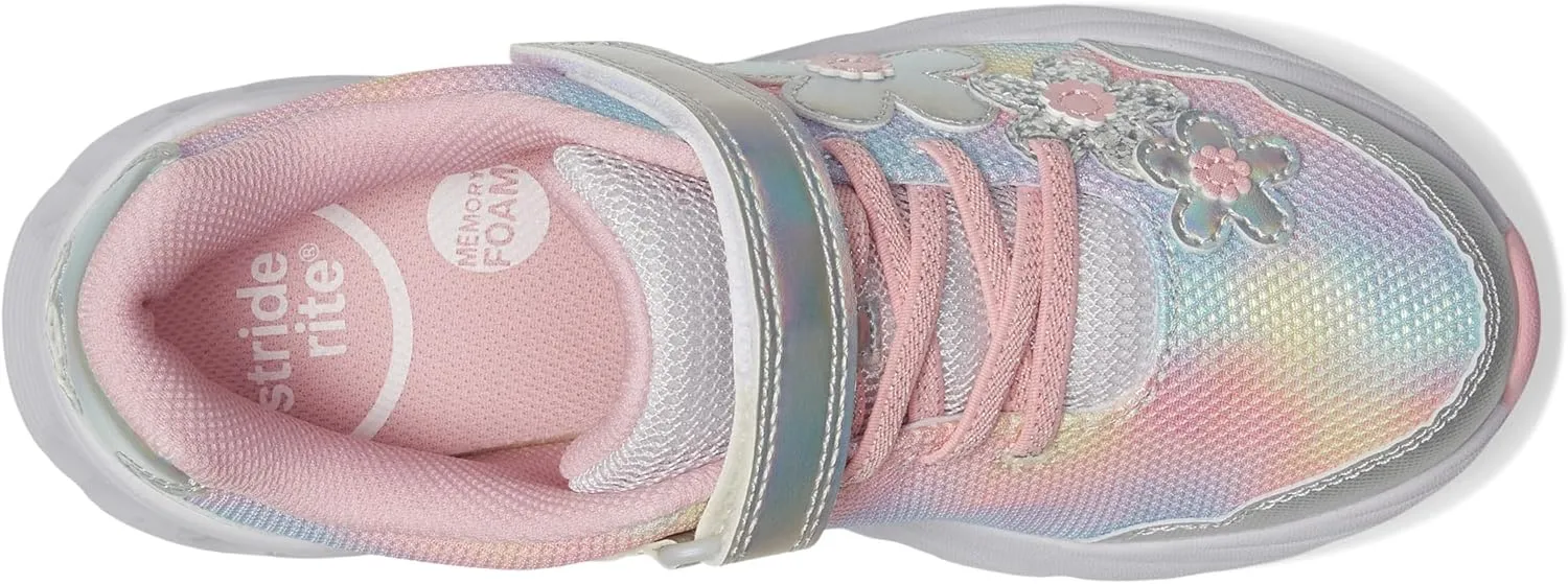 Stride Rite Girl's Sr Lighted Glimmer 2.0 (Little Kid) Sneaker