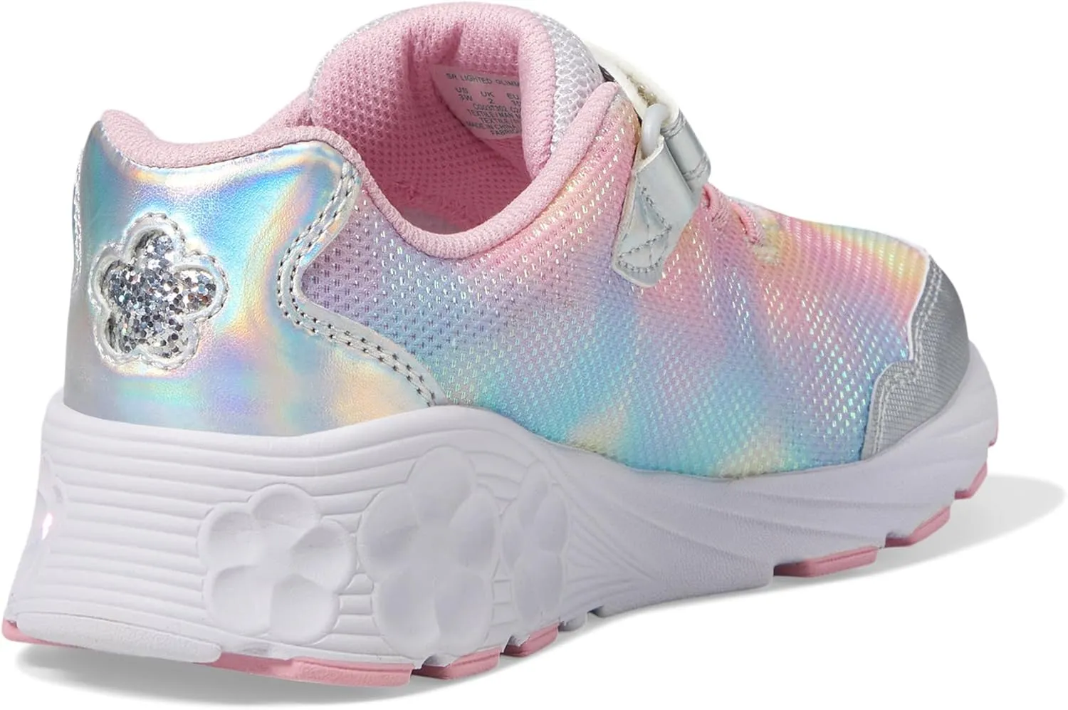 Stride Rite Girl's Sr Lighted Glimmer 2.0 (Little Kid) Sneaker