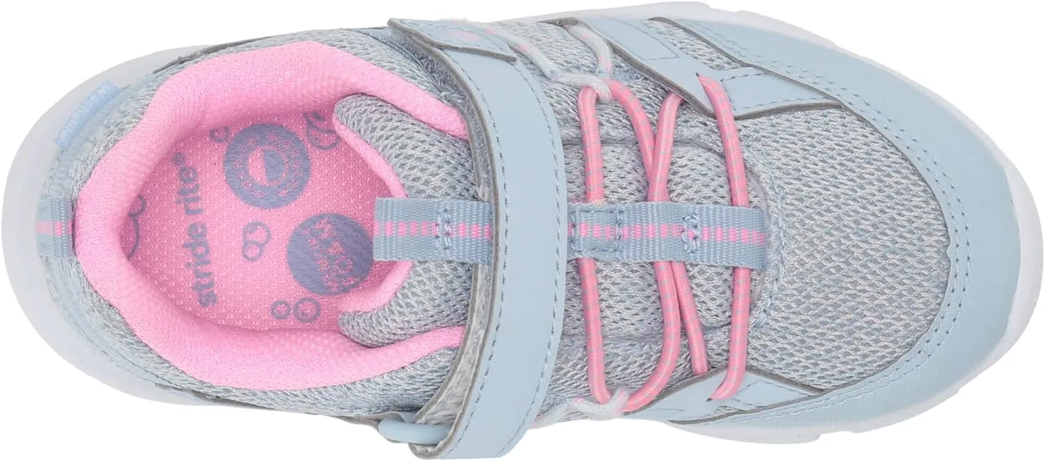Stride Rite Unisex-Child Ocean Girl's and Boy's Machine Washable Athletic Sneaker