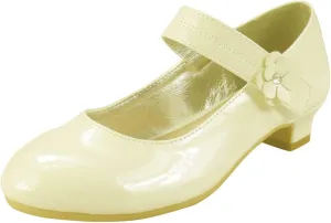 The Doll Maker Girl's Glitter Pump for Toddler/Little Kid/Big Kid Dress Shoes