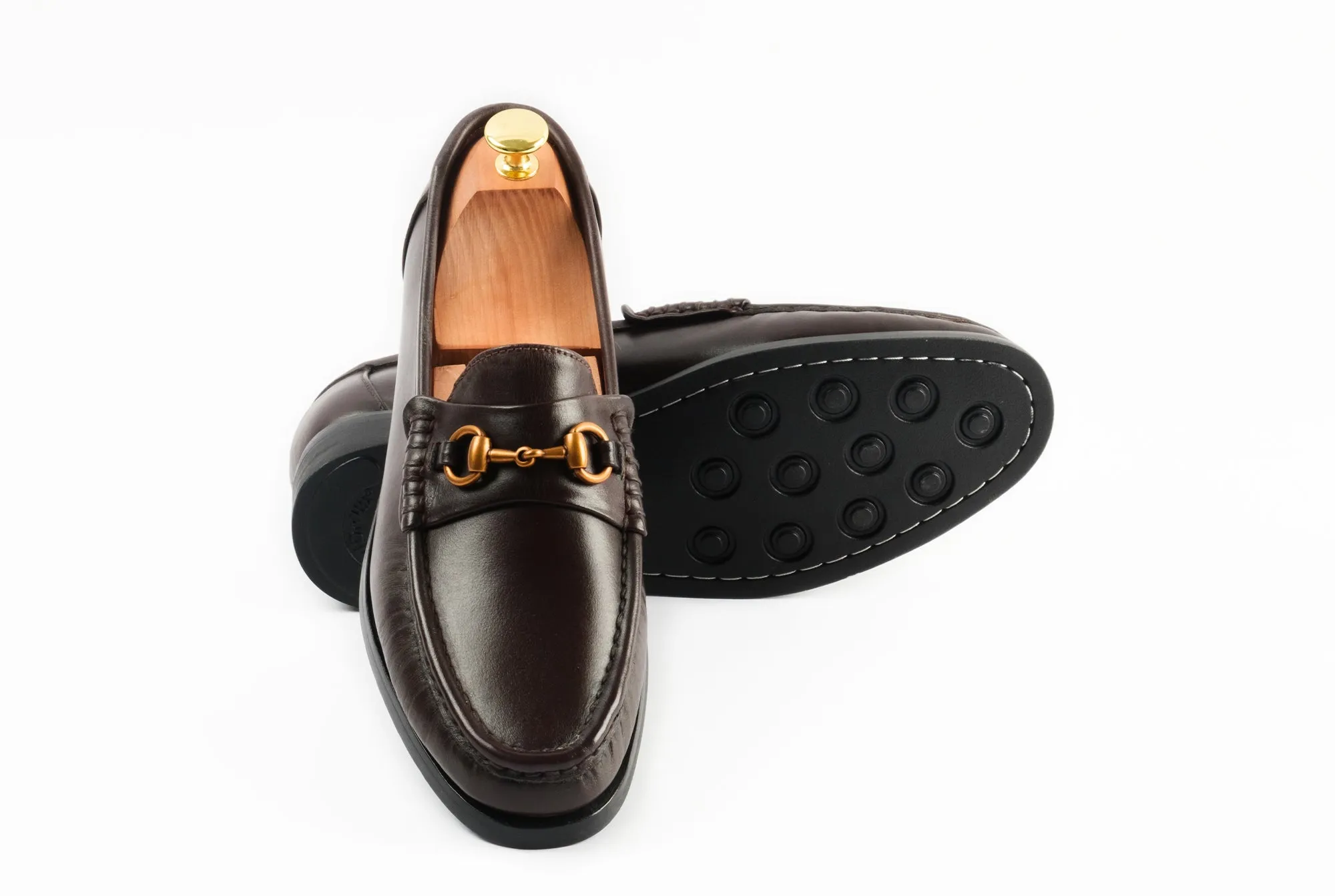 The Grand Horsebit Loafer - Oxblood