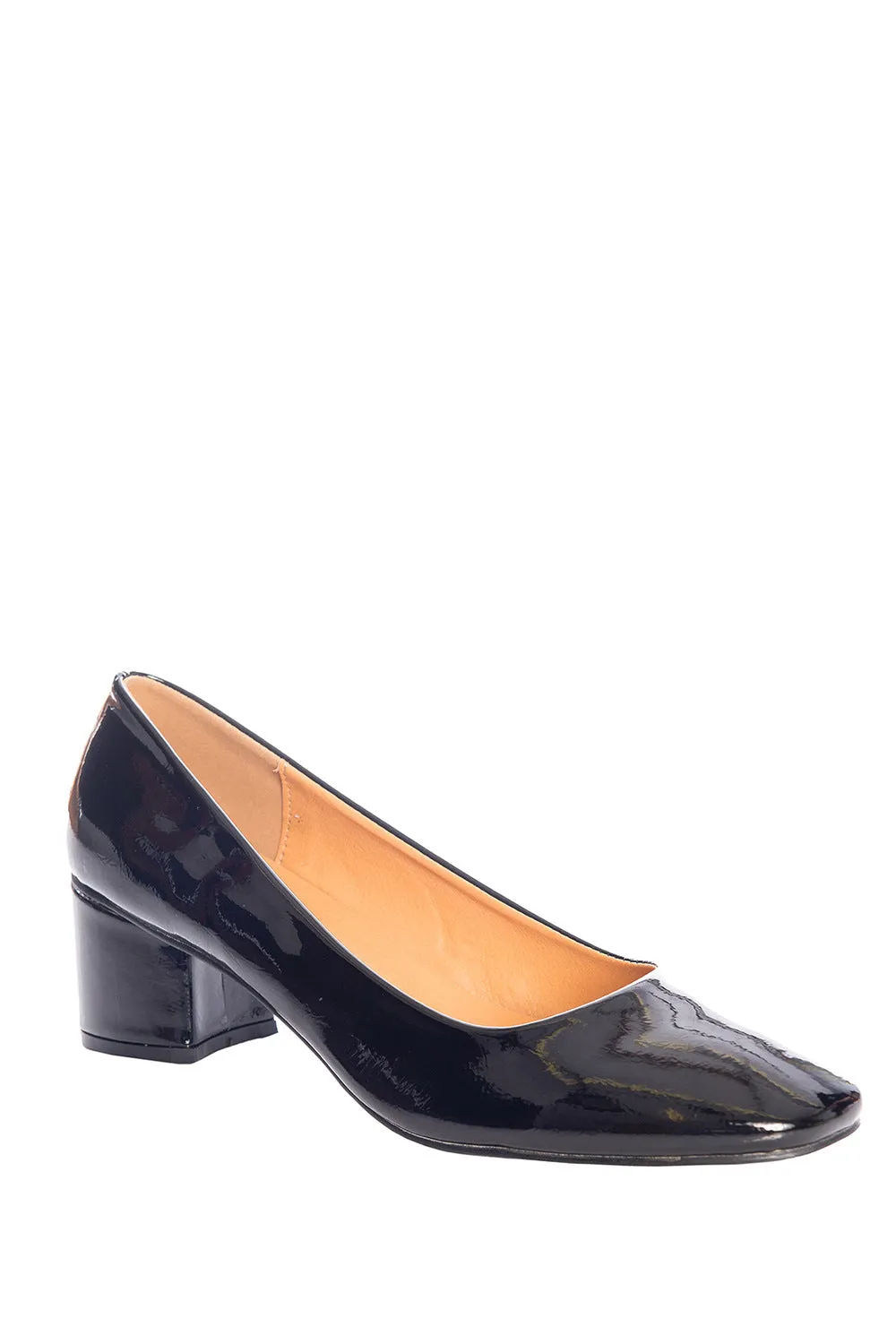 THE MODERNIST BLOCK HEEL PUMP