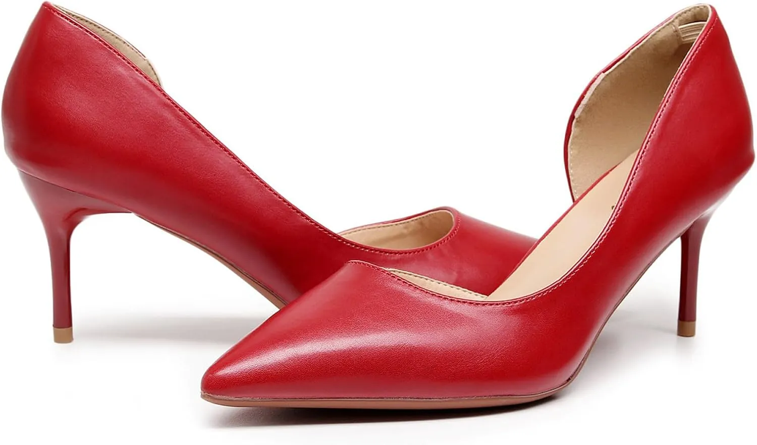 VenusCelia Women's D‘Osay Dress Pump Stiletto Heel Shoes