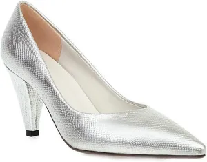 VOKLIN Women's Fashion Pointed Toe Comfy Kitten Low Heels Pumps Slip On Formal Work Office Dress Pump Shoes