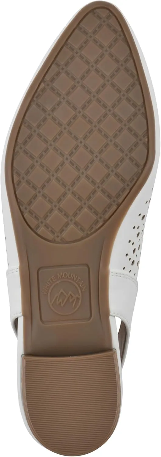 WHITE MOUNTAIN Women's Boronic Low Block Heel