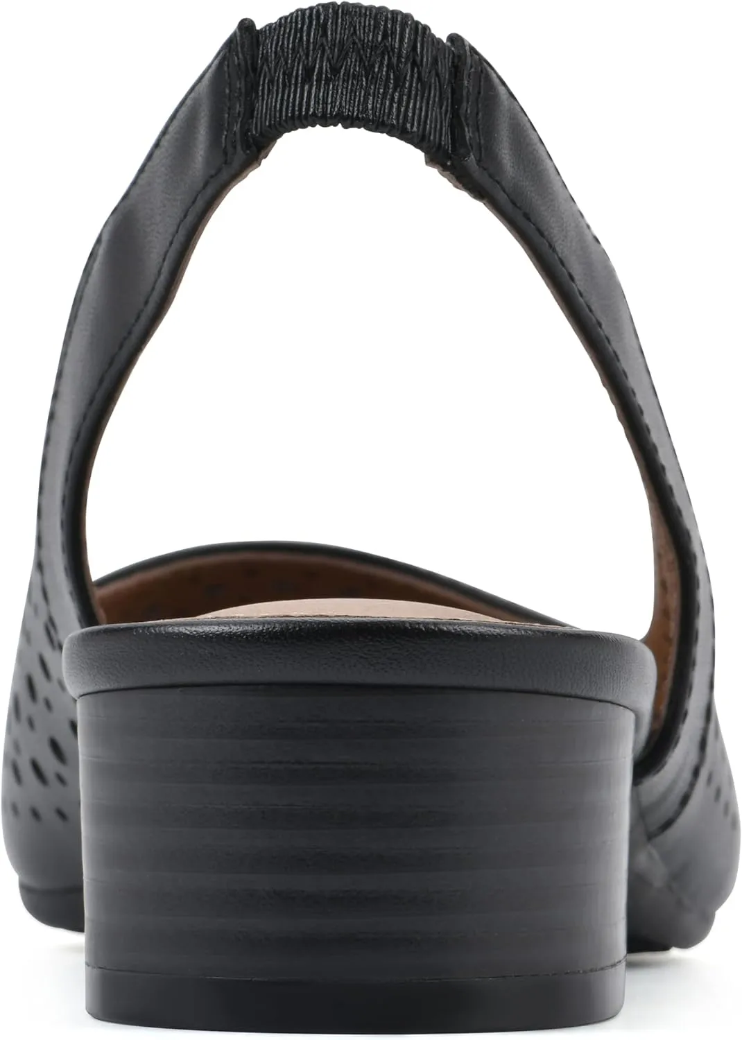 WHITE MOUNTAIN Women's Boronic Low Block Heel
