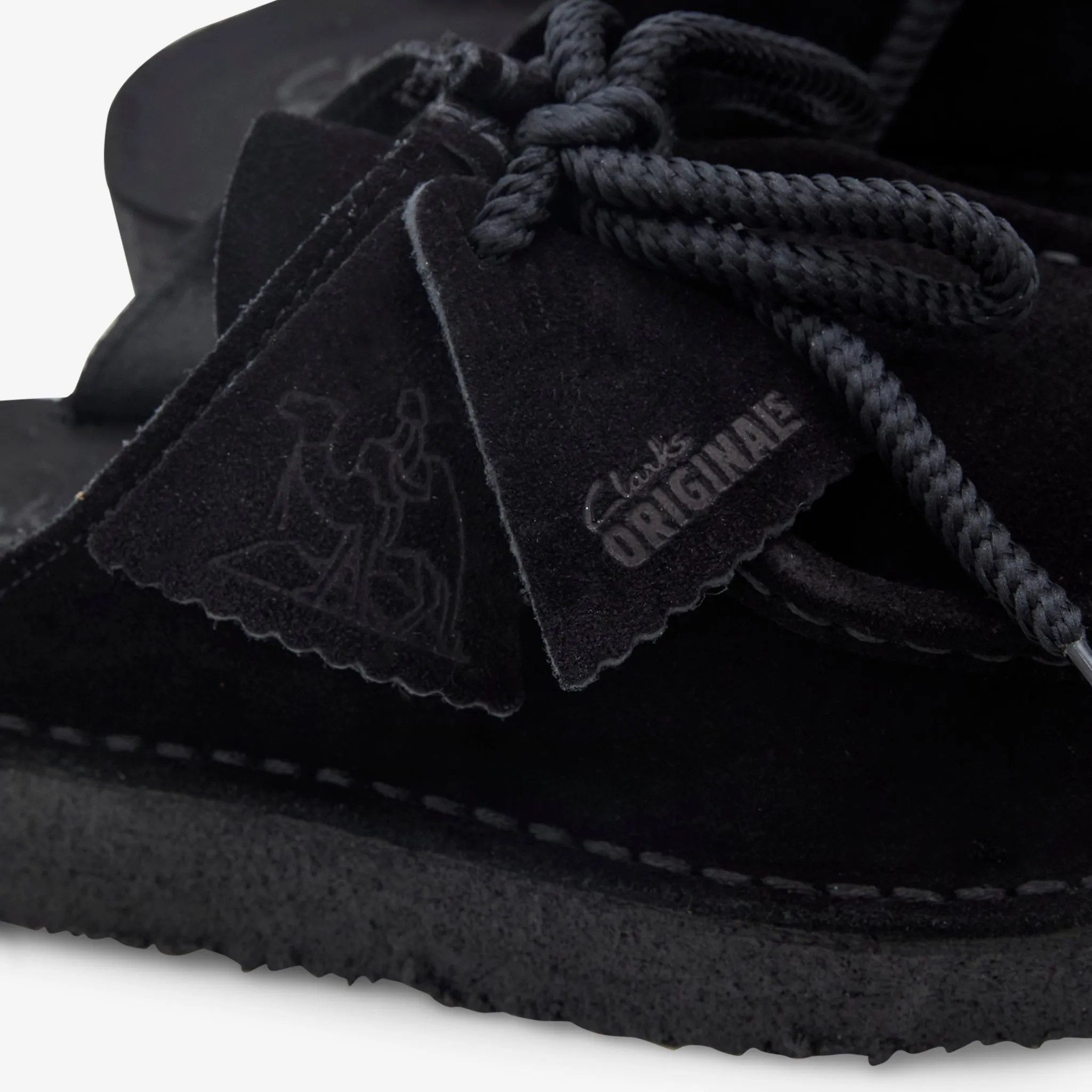 Womens' Desert Nomad Mule Black Suede