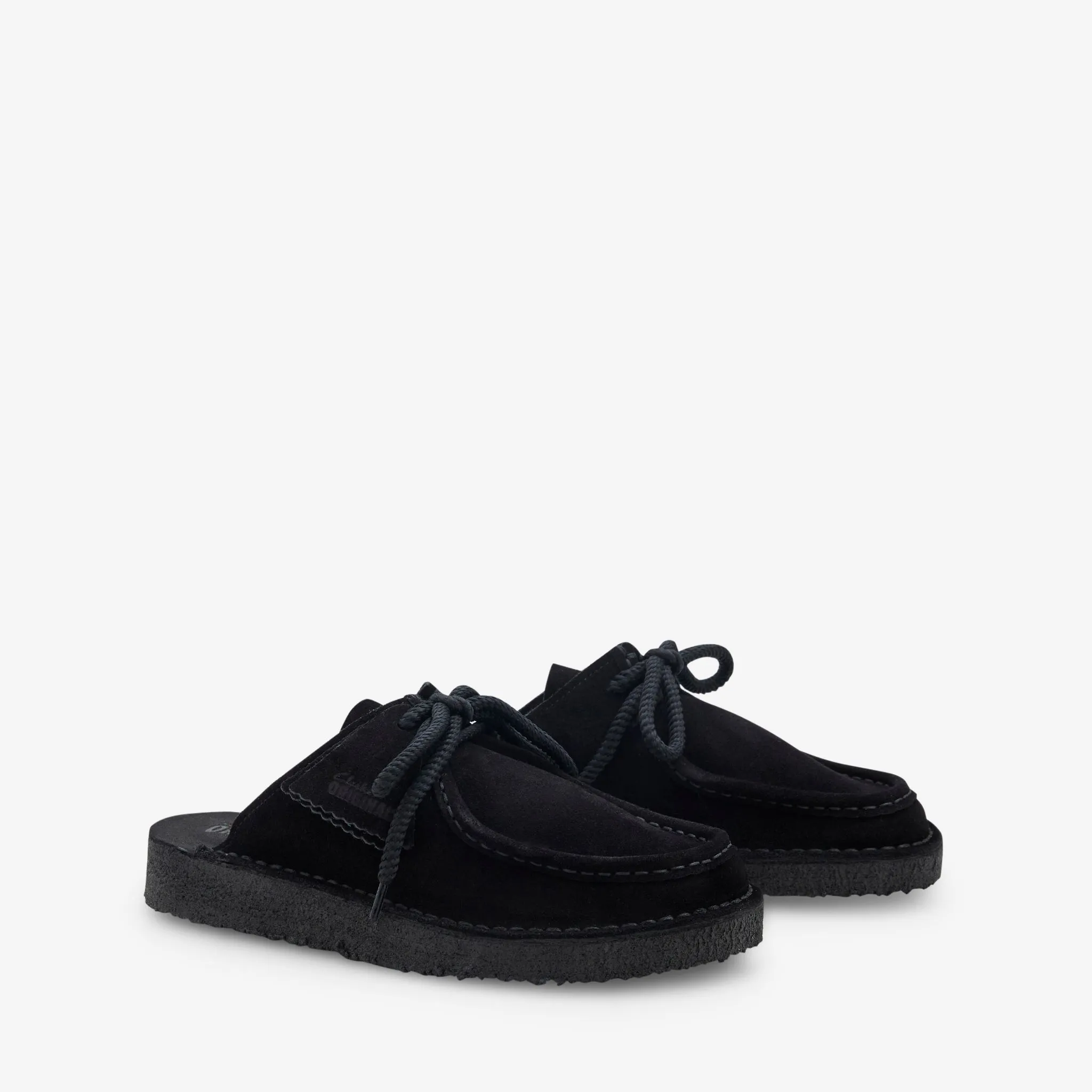 Womens' Desert Nomad Mule Black Suede