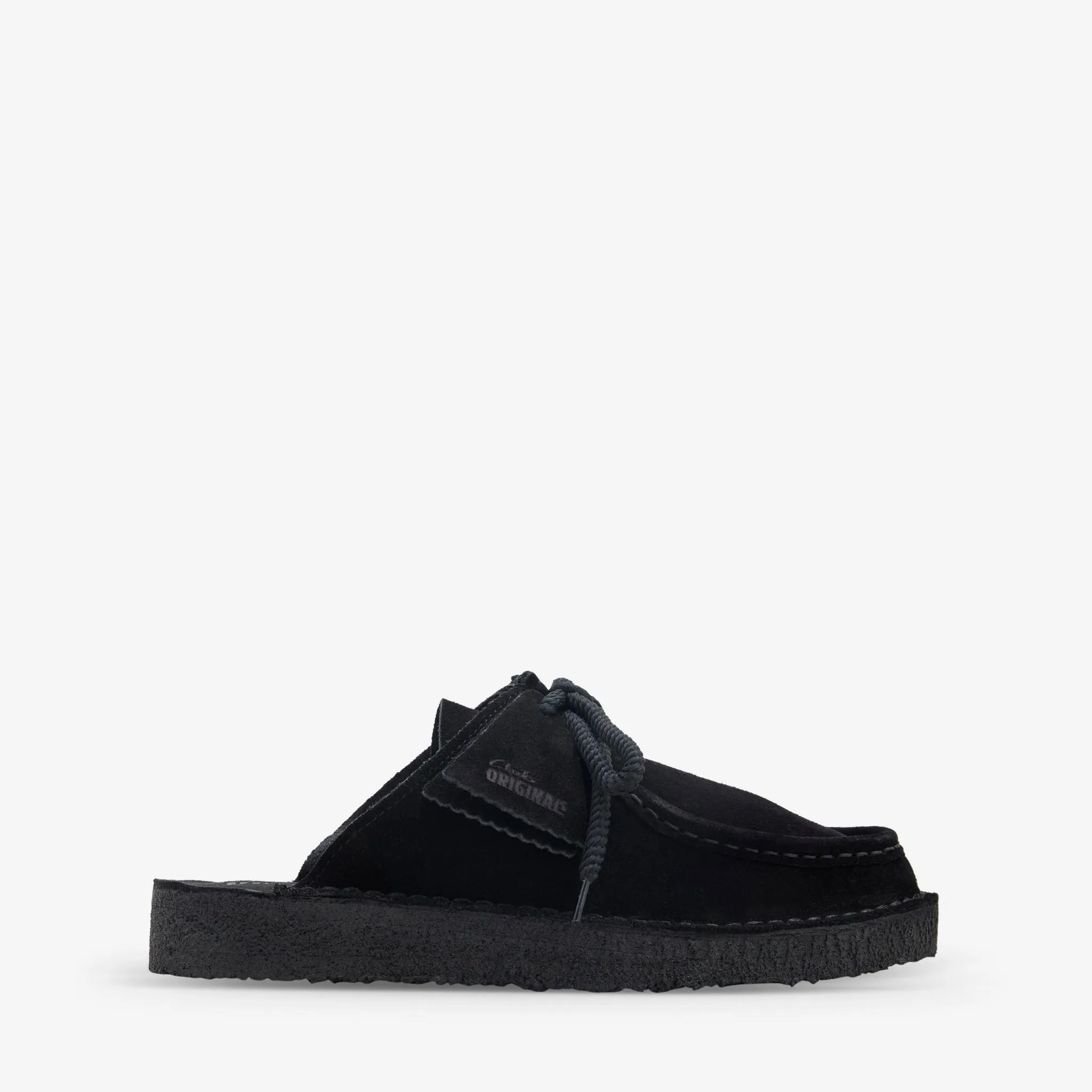 Womens' Desert Nomad Mule Black Suede