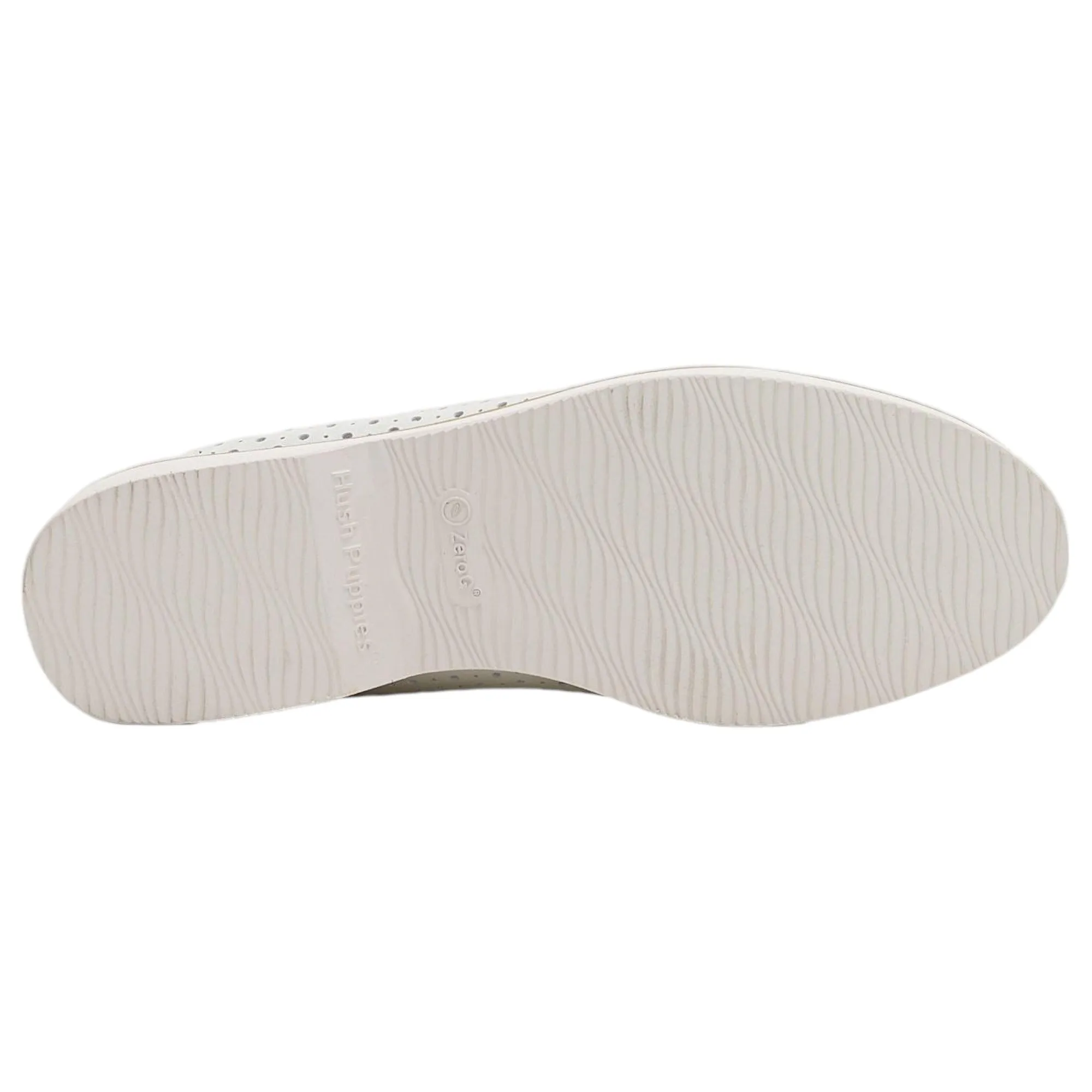 Womens Hush Puppies Demi Flats Ecru
