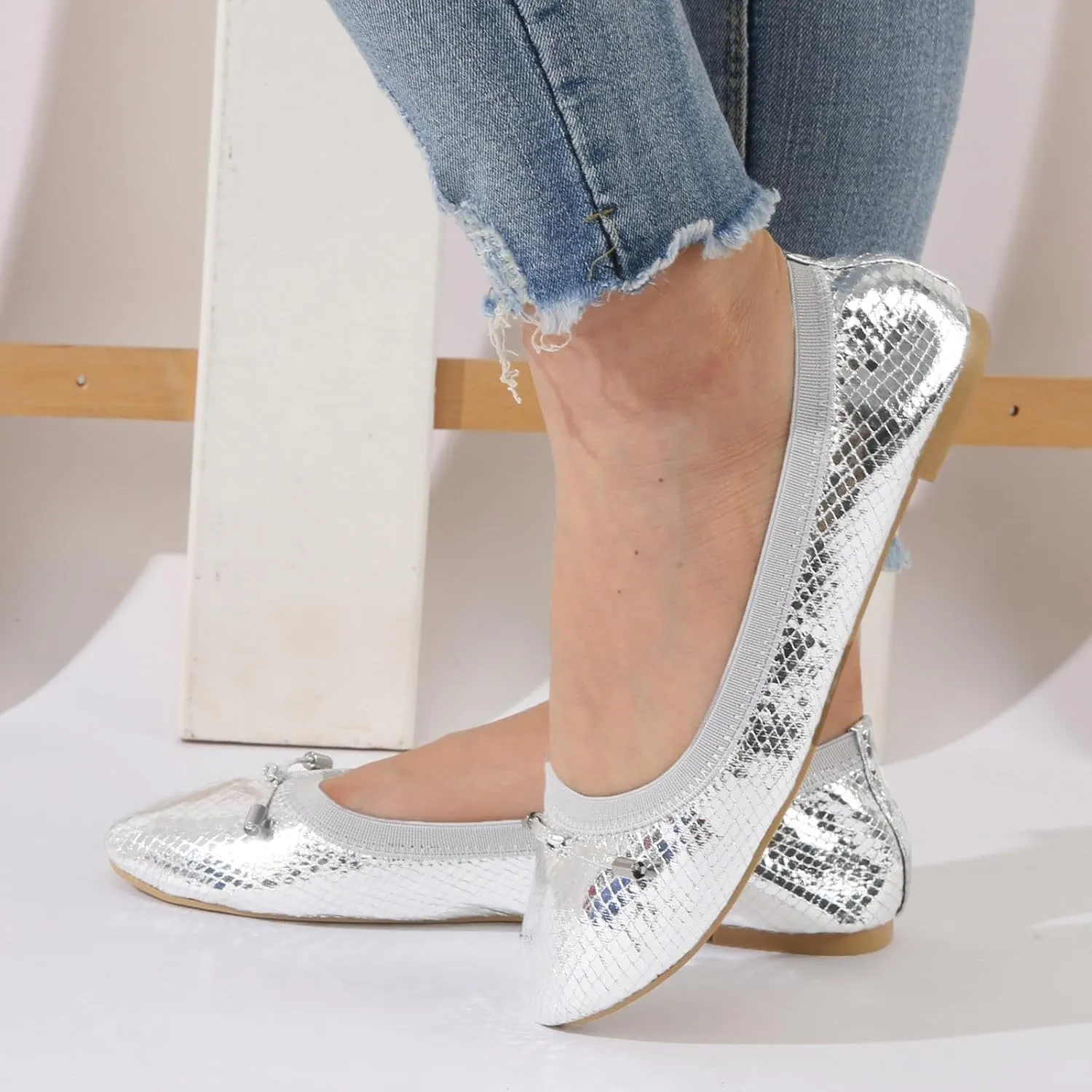 Women's Loafer Flat Women Shoes Fashionable Flat Sole Single Shoes Fly Woven Thickened Soft Sole Casual