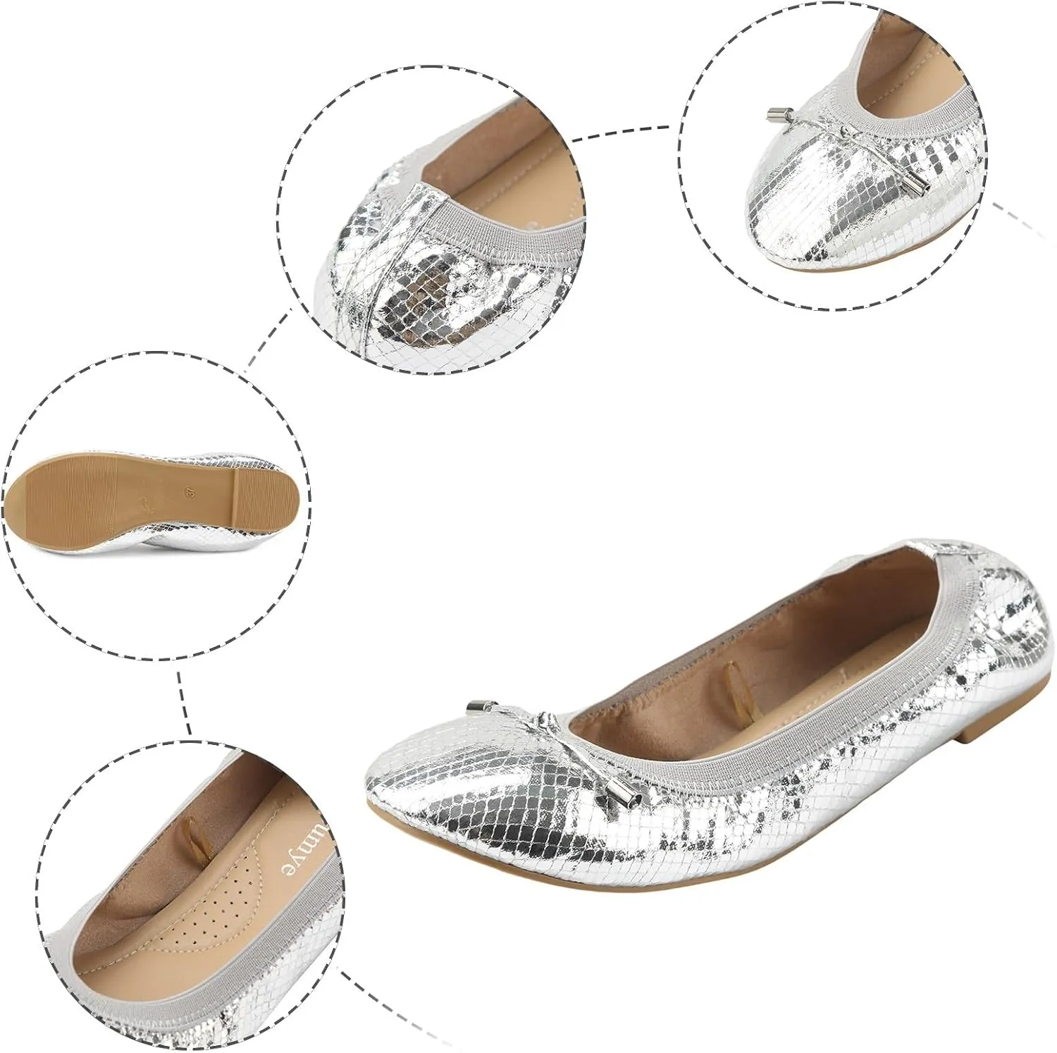 Women's Loafer Flat Women Shoes Fashionable Flat Sole Single Shoes Fly Woven Thickened Soft Sole Casual