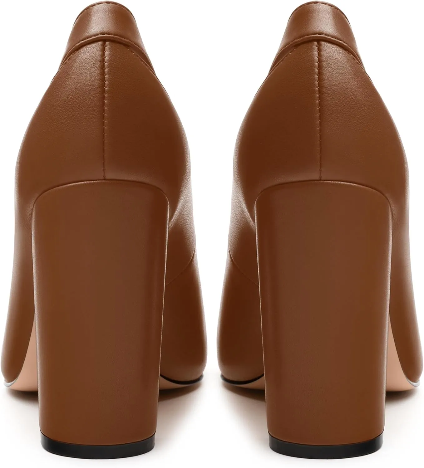 Women's Pumps, Pointed Toe High Heels Shoes for Women, Fashion Classic Pointed Toe High Chunky Heel Dress Pump Shoes