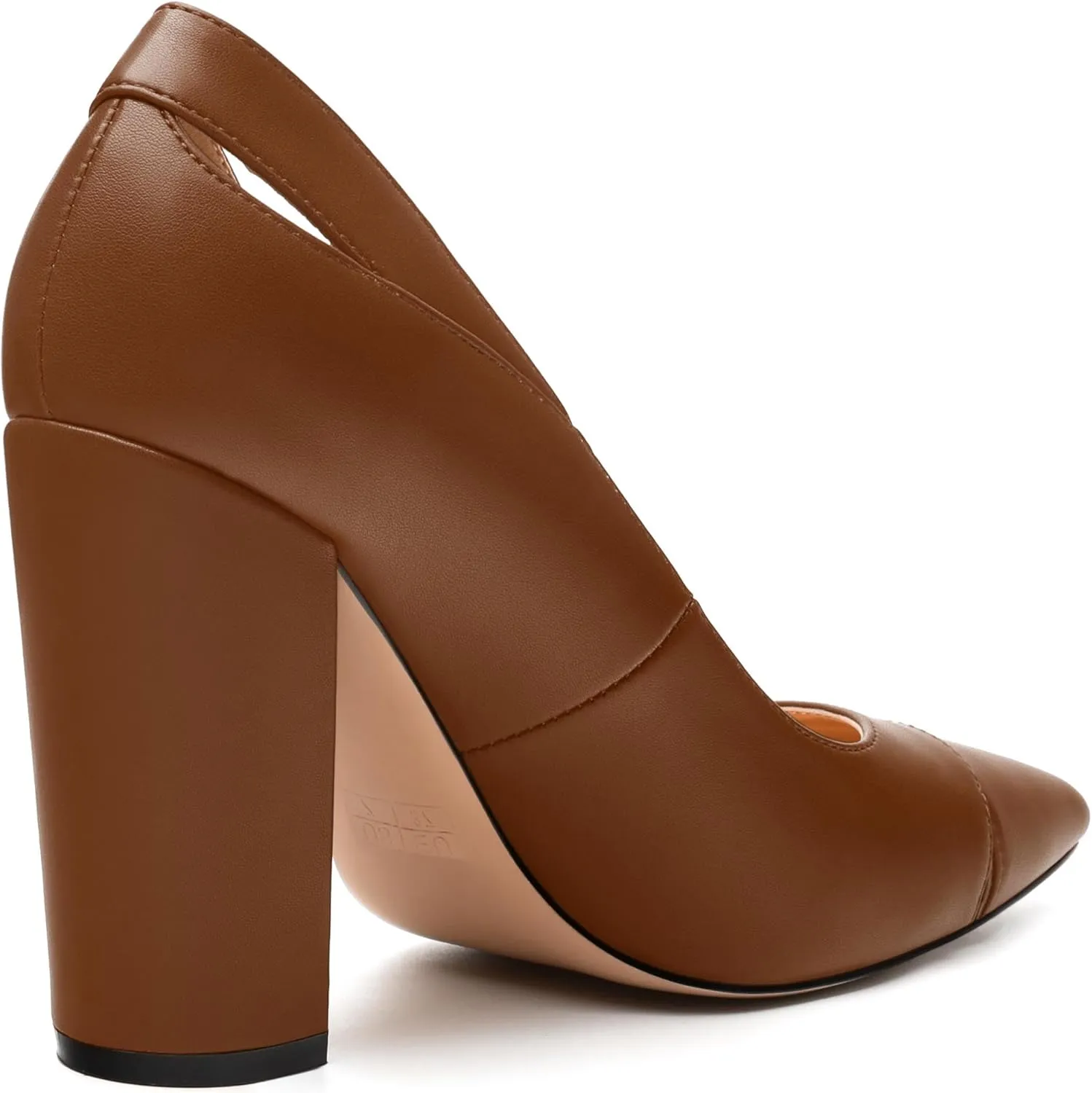 Women's Pumps, Pointed Toe High Heels Shoes for Women, Fashion Classic Pointed Toe High Chunky Heel Dress Pump Shoes