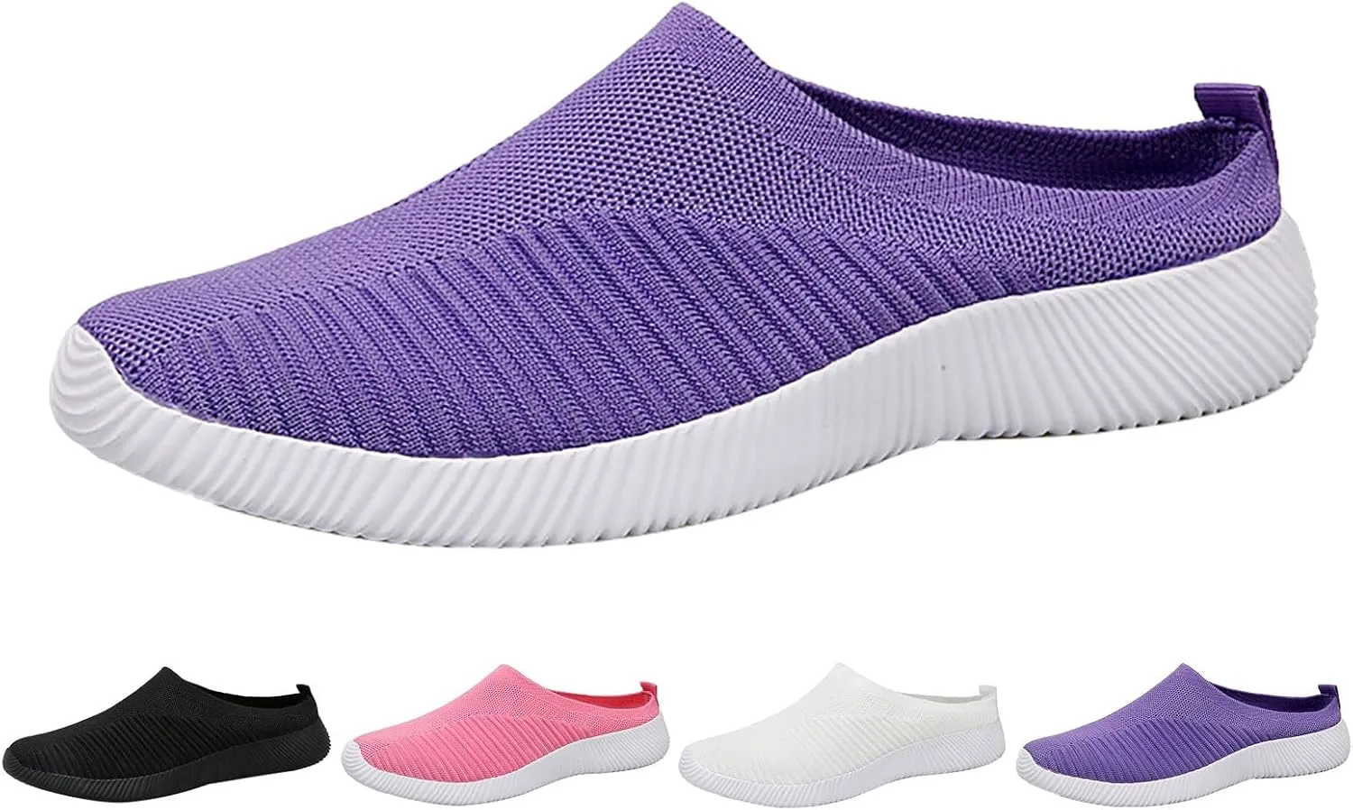 Women's Slip-On Orthopedic Arch Support Backless Tennis Shoes Womens Winter Shoes Dressy Casual High Top Sneakers Slip On Tennis Shoe Loafers Casual Slip On