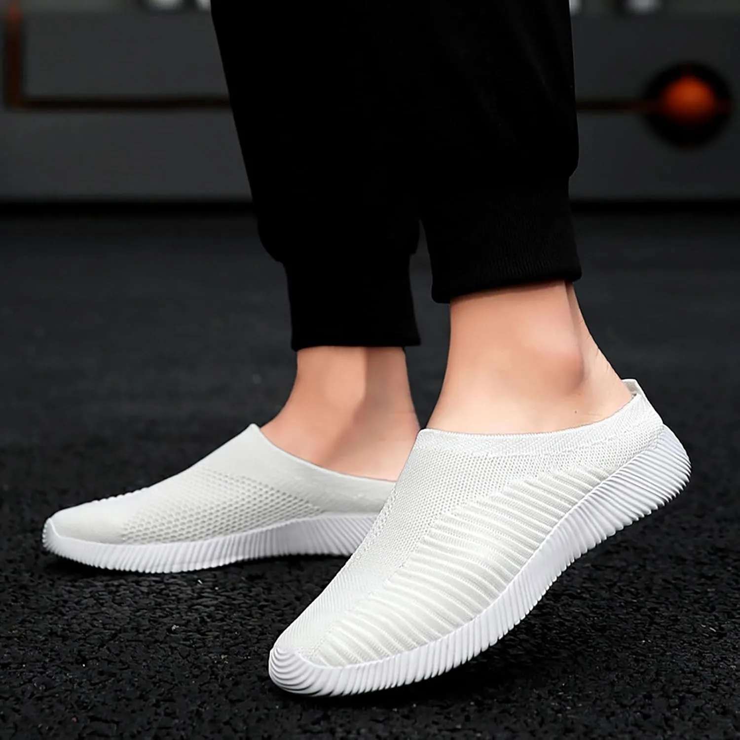 Women's Slip-On Orthopedic Arch Support Backless Tennis Shoes Womens Winter Shoes Dressy Casual High Top Sneakers Slip On Tennis Shoe Loafers Casual Slip On