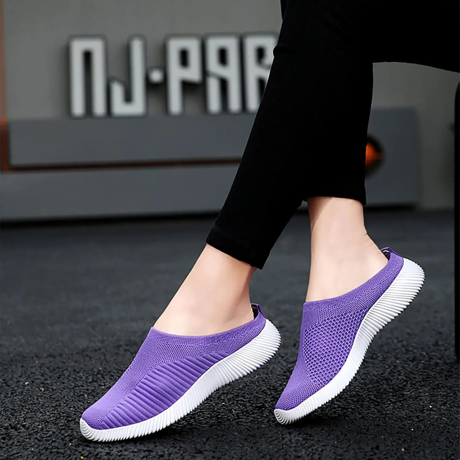 Women's Slip-On Orthopedic Arch Support Backless Tennis Shoes Womens Winter Shoes Dressy Casual High Top Sneakers Slip On Tennis Shoe Loafers Casual Slip On