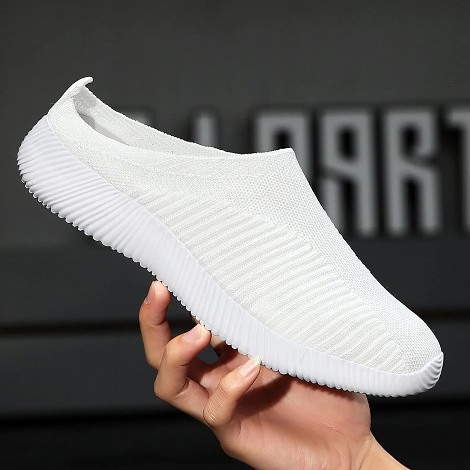 Women's Slip-On Orthopedic Arch Support Backless Tennis Shoes Womens Winter Shoes Dressy Casual High Top Sneakers Slip On Tennis Shoe Loafers Casual Slip On