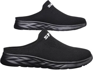 Womens Summer Breathable Mesh Slippers Mens Dress Shoes Mesh Casual Work Shoes White Platform Sneakers Platform Tennis Shoe Cross Trainer Shoe