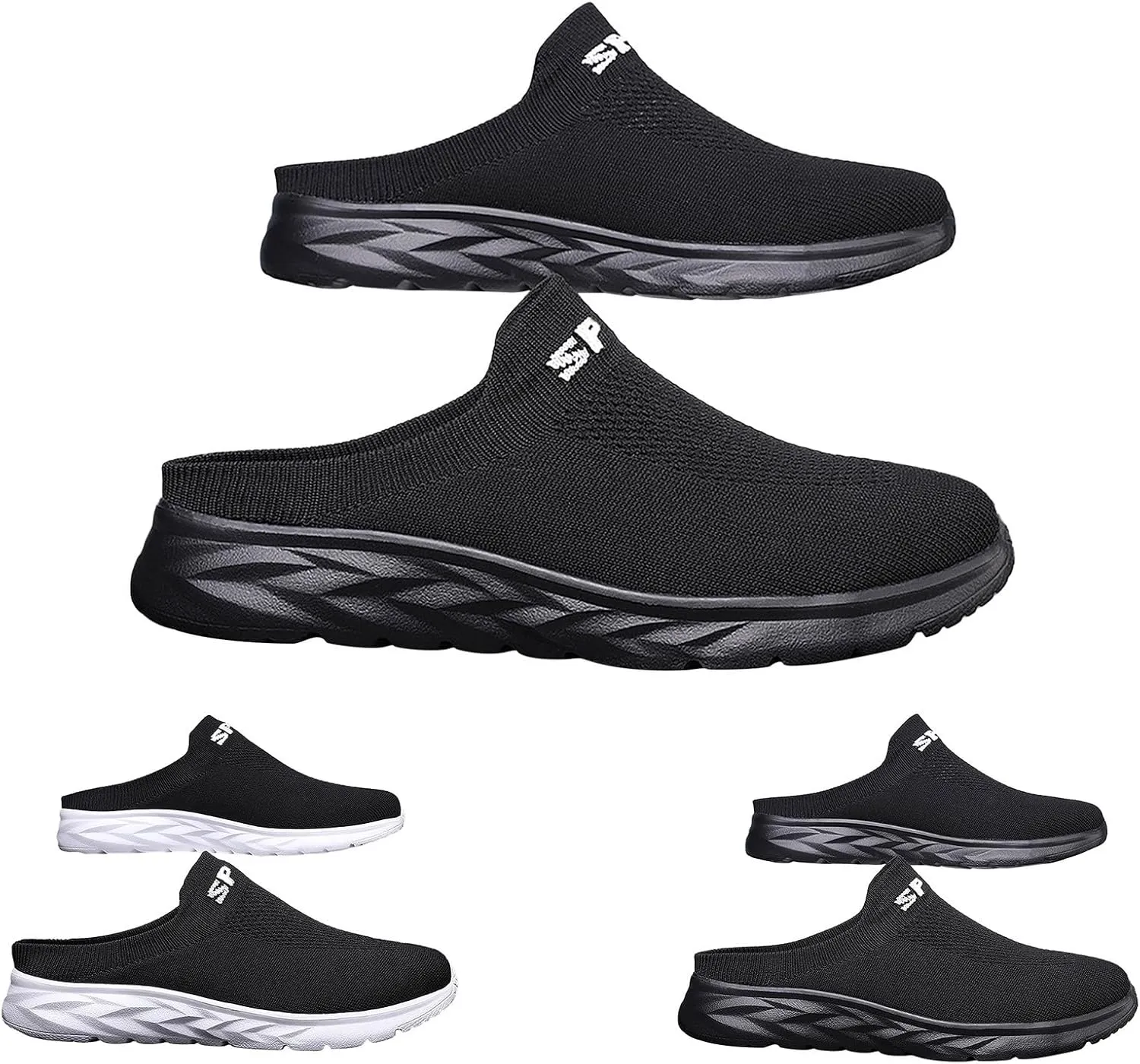 Womens Summer Breathable Mesh Slippers Mens Dress Shoes Mesh Casual Work Shoes White Platform Sneakers Platform Tennis Shoe Cross Trainer Shoe