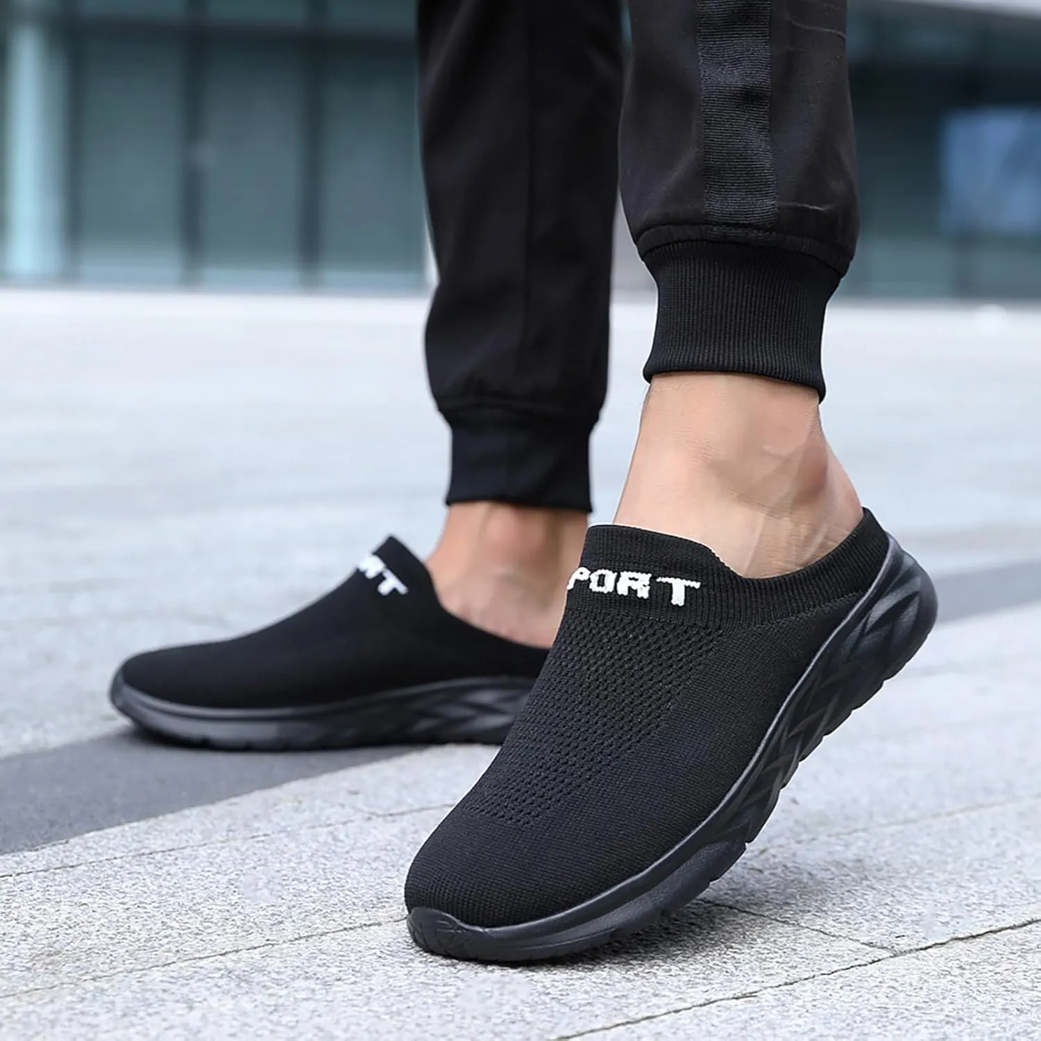 Womens Summer Breathable Mesh Slippers Mens Dress Shoes Mesh Casual Work Shoes White Platform Sneakers Platform Tennis Shoe Cross Trainer Shoe