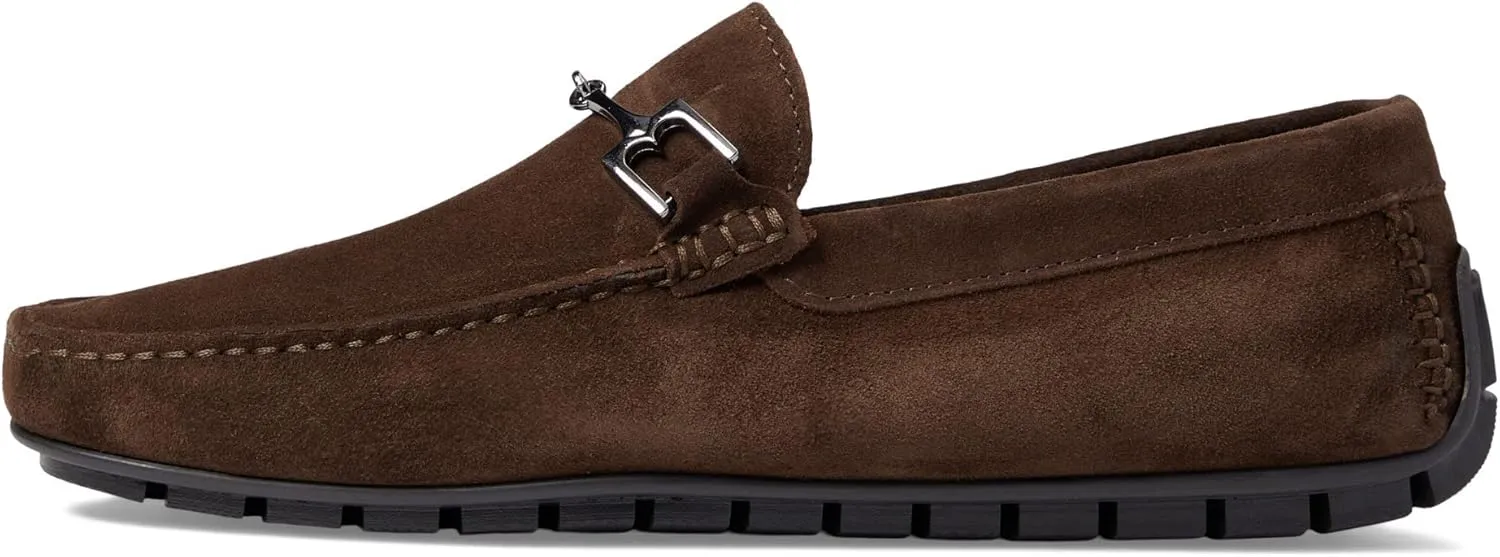 Xander Casual Driving Moccasin - Dark Grey Suede
