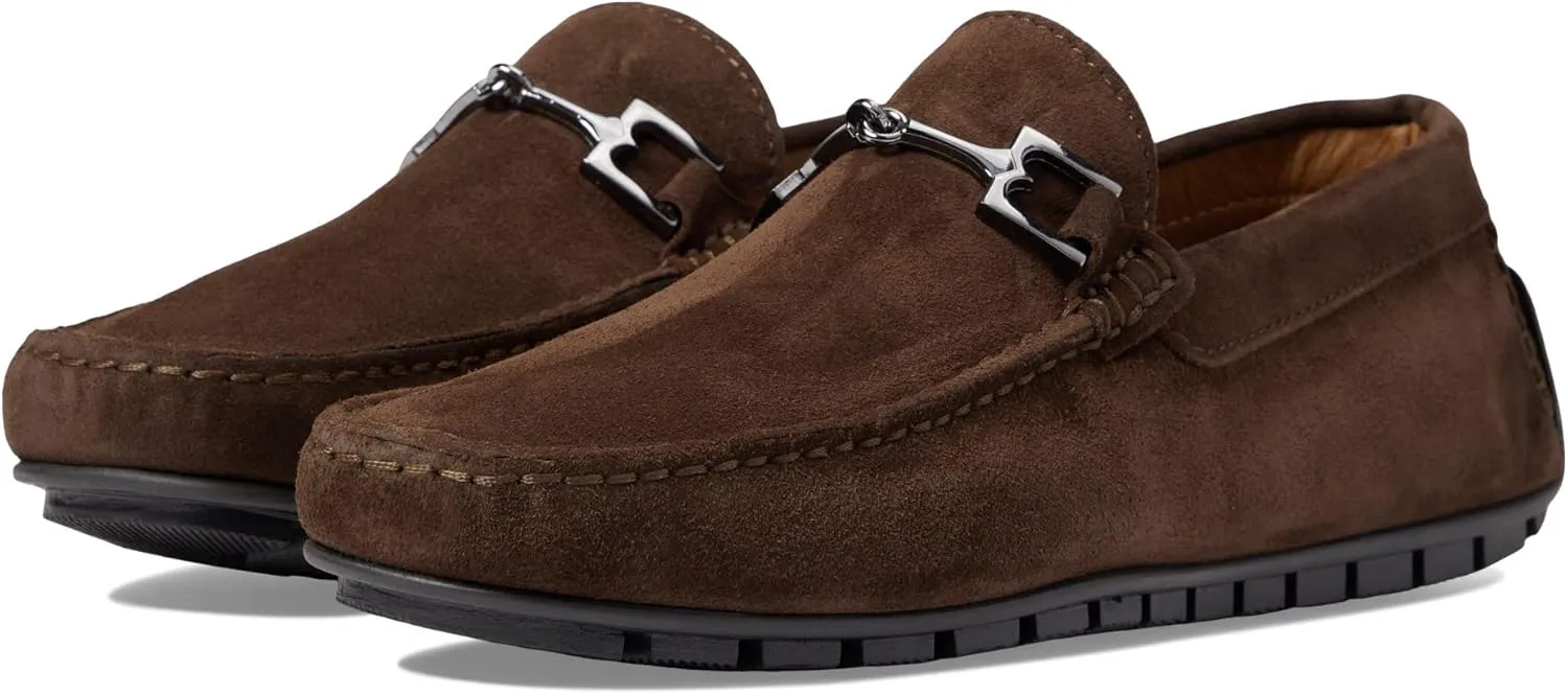 Xander Casual Driving Moccasin - Dark Grey Suede