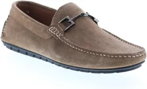 Xander Casual Driving Moccasin - Dark Grey Suede