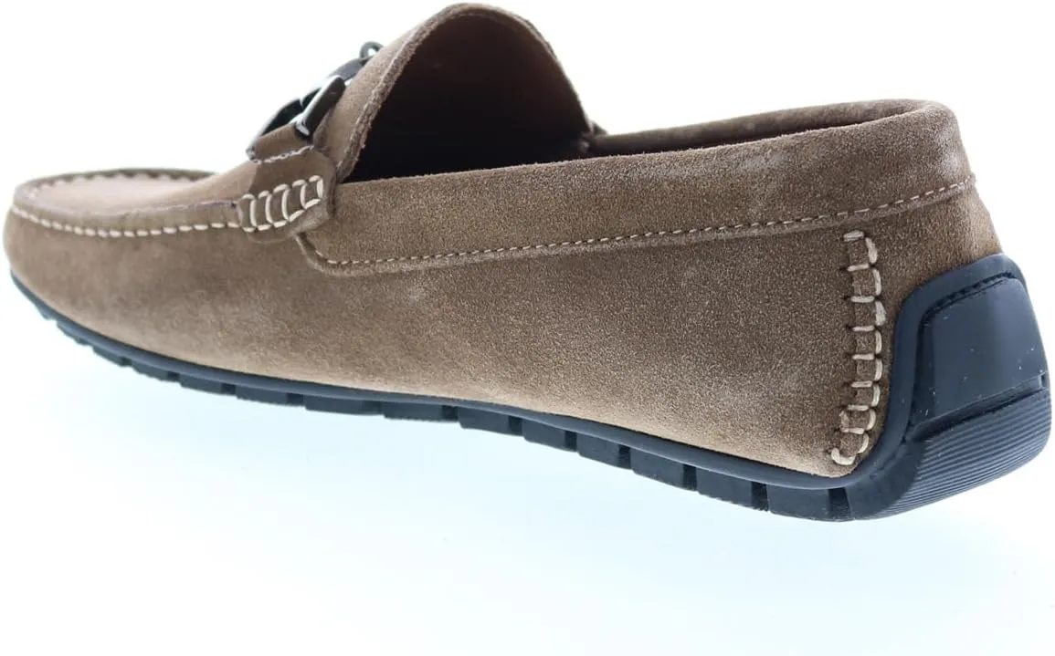Xander Casual Driving Moccasin - Dark Grey Suede