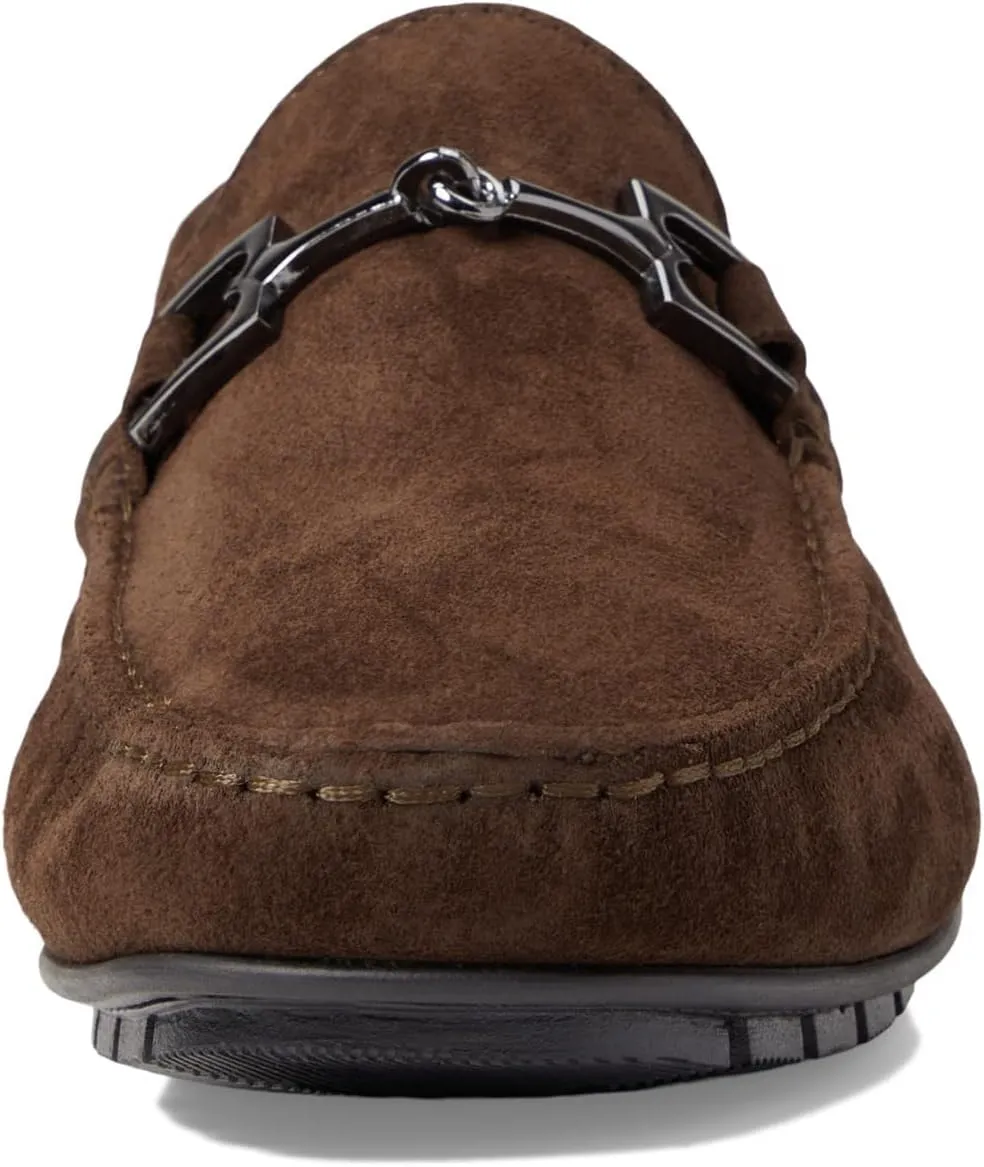 Xander Casual Driving Moccasin - Dark Grey Suede