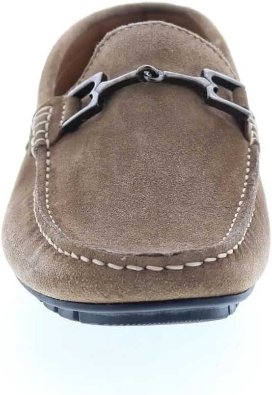 Xander Casual Driving Moccasin - Dark Grey Suede